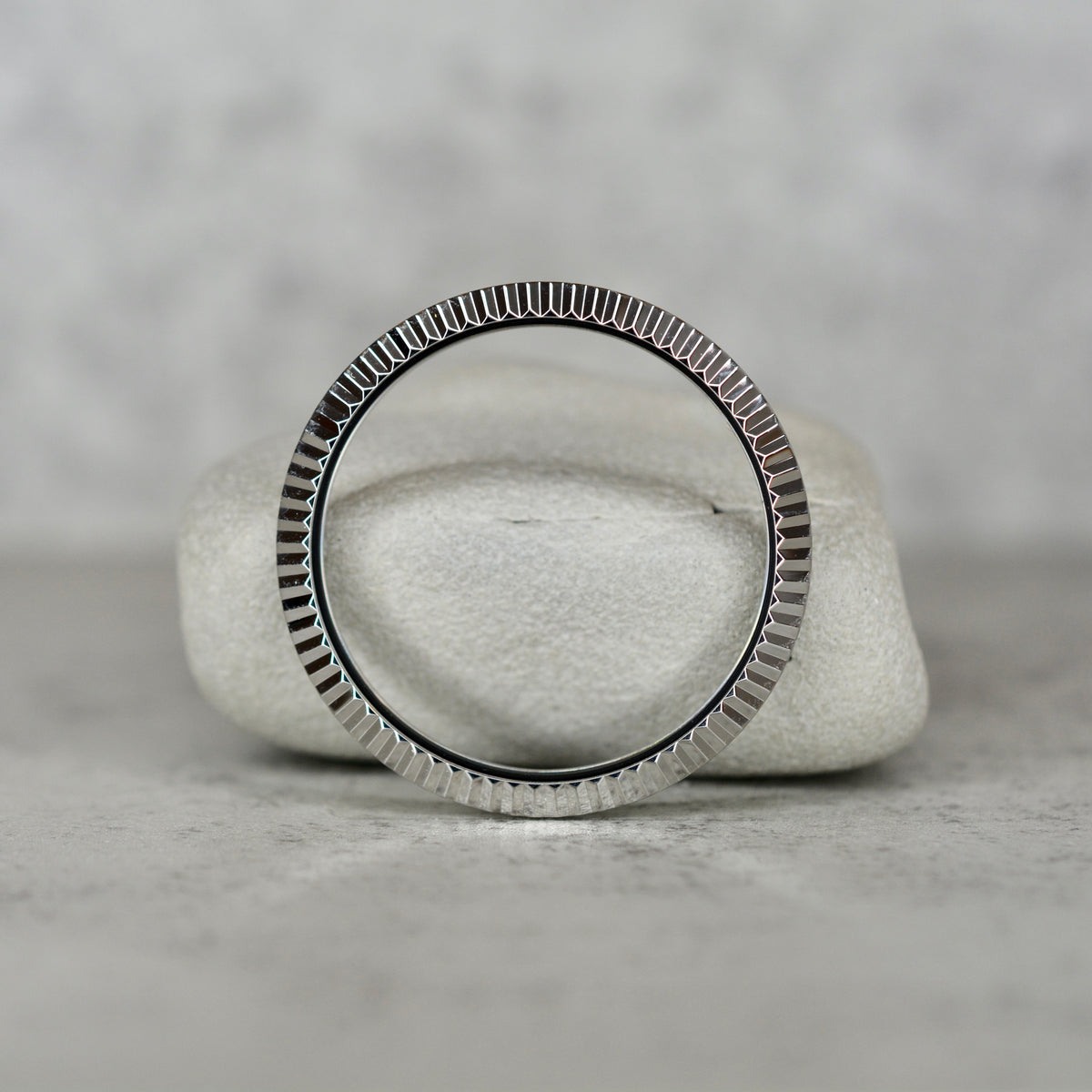 CrystalTimes SRPE Polished Silver Fluted Bezel Secondhand Mods