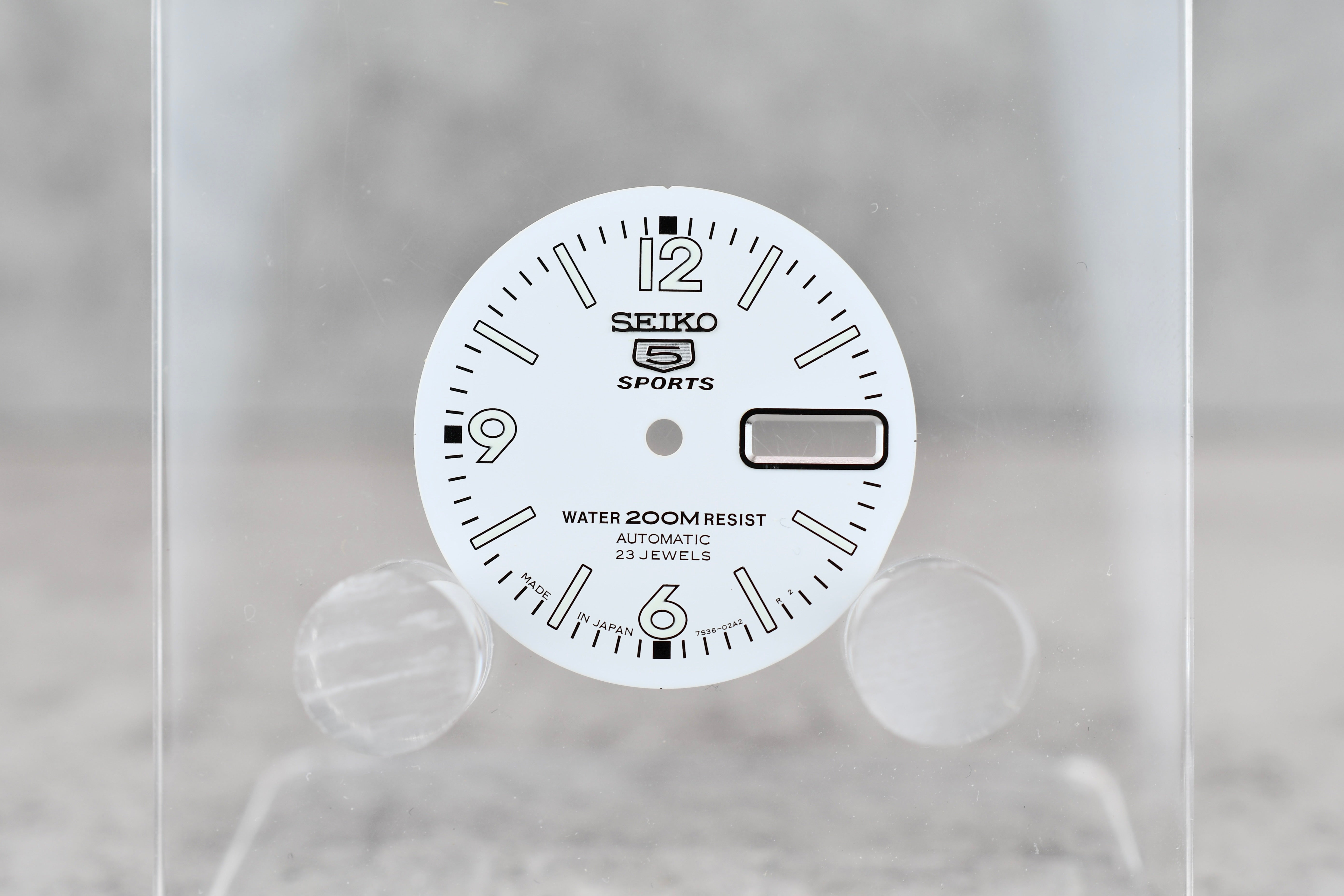 OEM Seiko SKZ207 White Dial, 28.5mm – Secondhand Mods