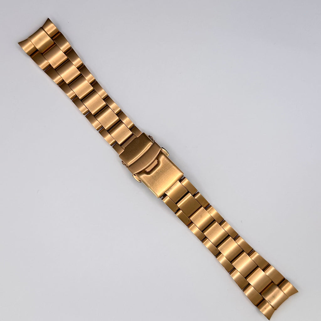 Unique Awesome Gold Tone 22 mm Watch Band W13588L1_K0011738