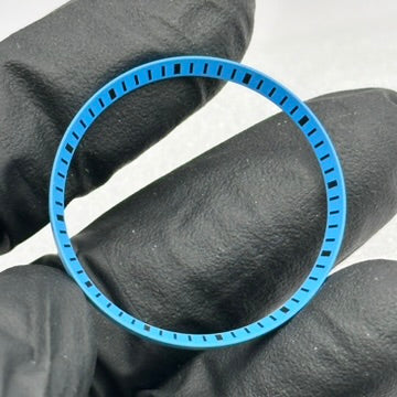 SKX007/SRPD Chapter Ring - Blue w. Black markers – Secondhand Mods