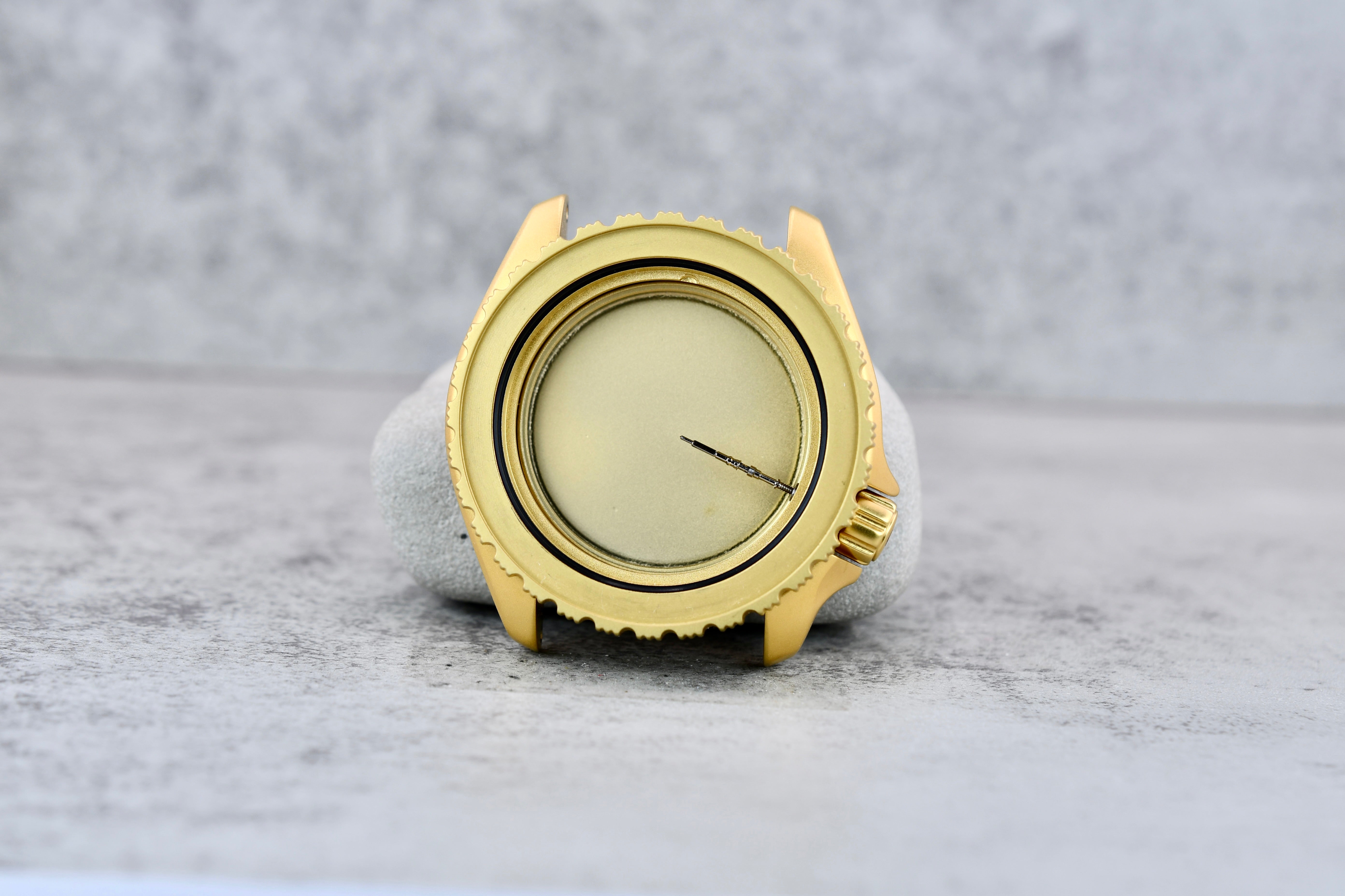Matte Gold SKX007 Case Bundle by OSC, 42mm – Secondhand Mods - Main Image