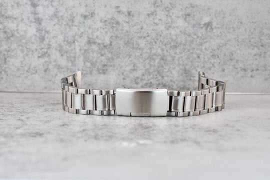 Polished Brushed Oyster Bracelet, 19mm – Secondhand Mods