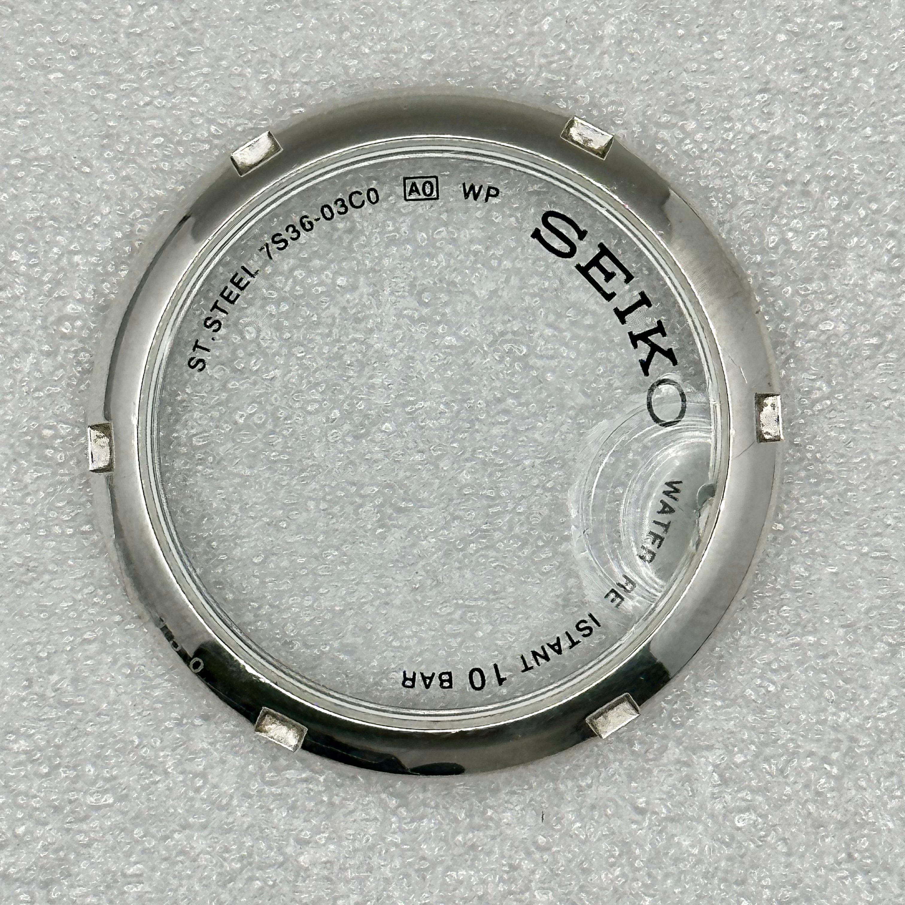 OEM Seiko 7s26c 03C0 Caseback Damaged Secondhand Mods