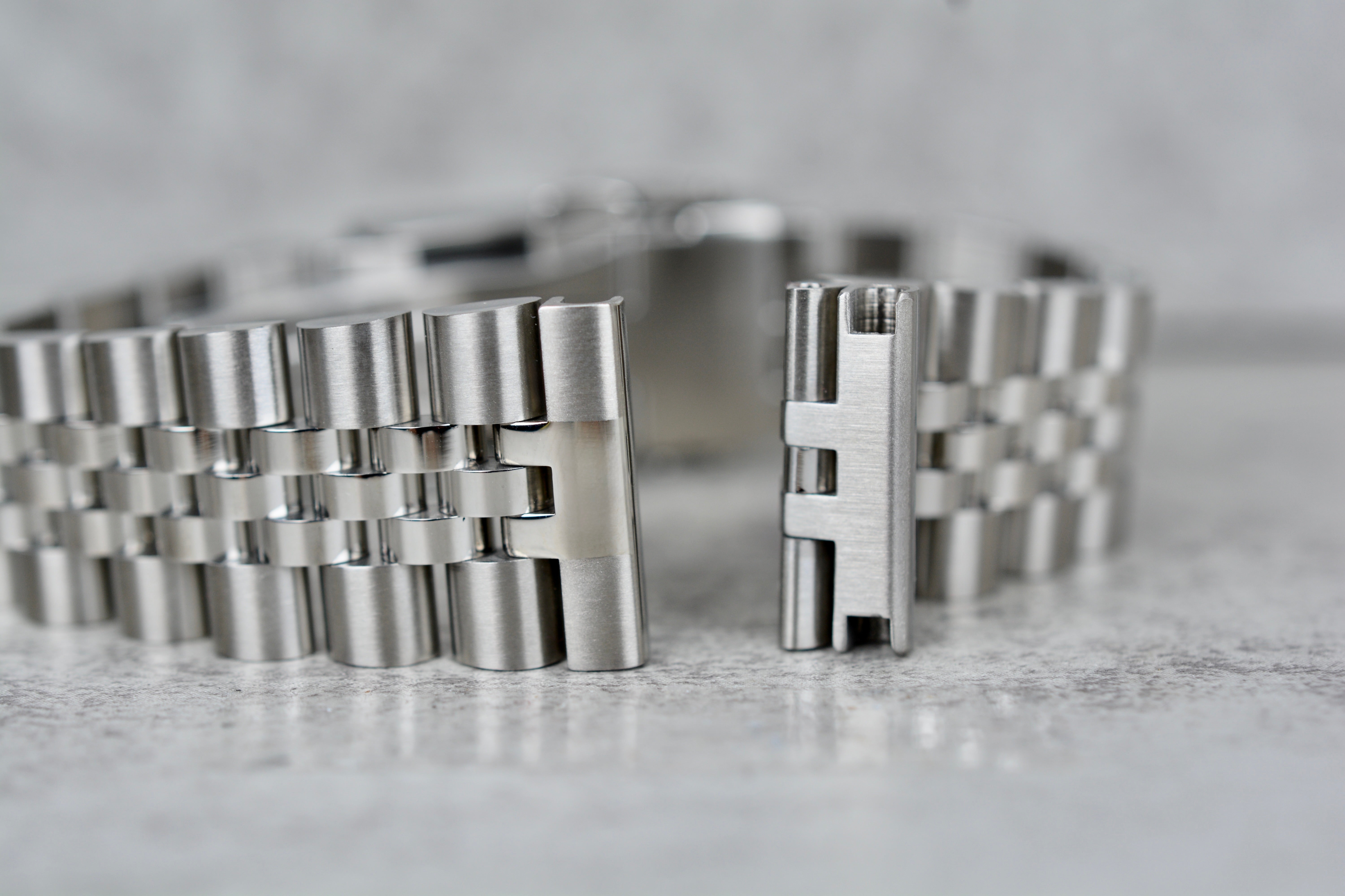 Polished Silver Jubilee Bracelet for DJ/Explorer/SKX013 Cases