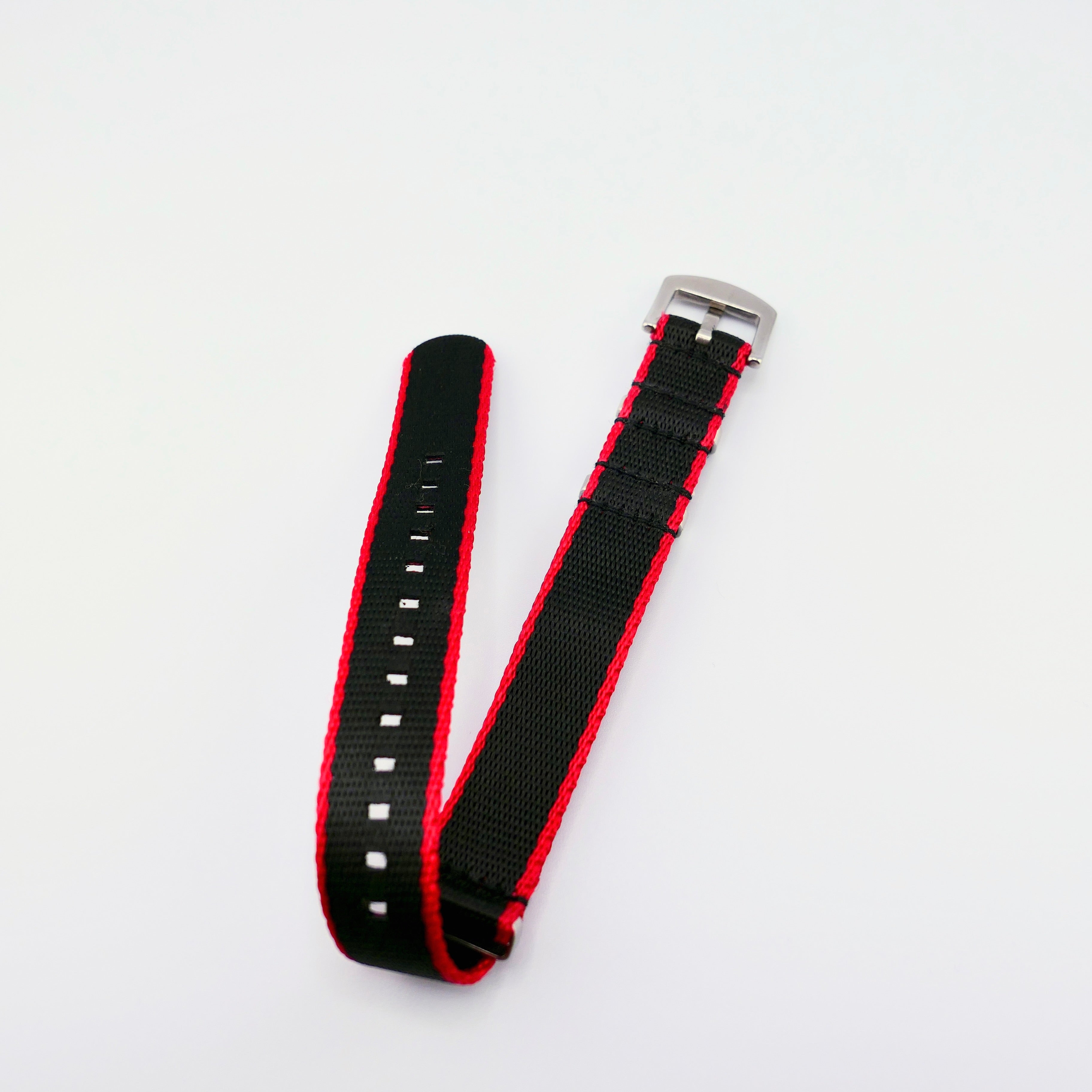 Black & Raid Nylon NATO Strap, 18mm – Secondhand Mods