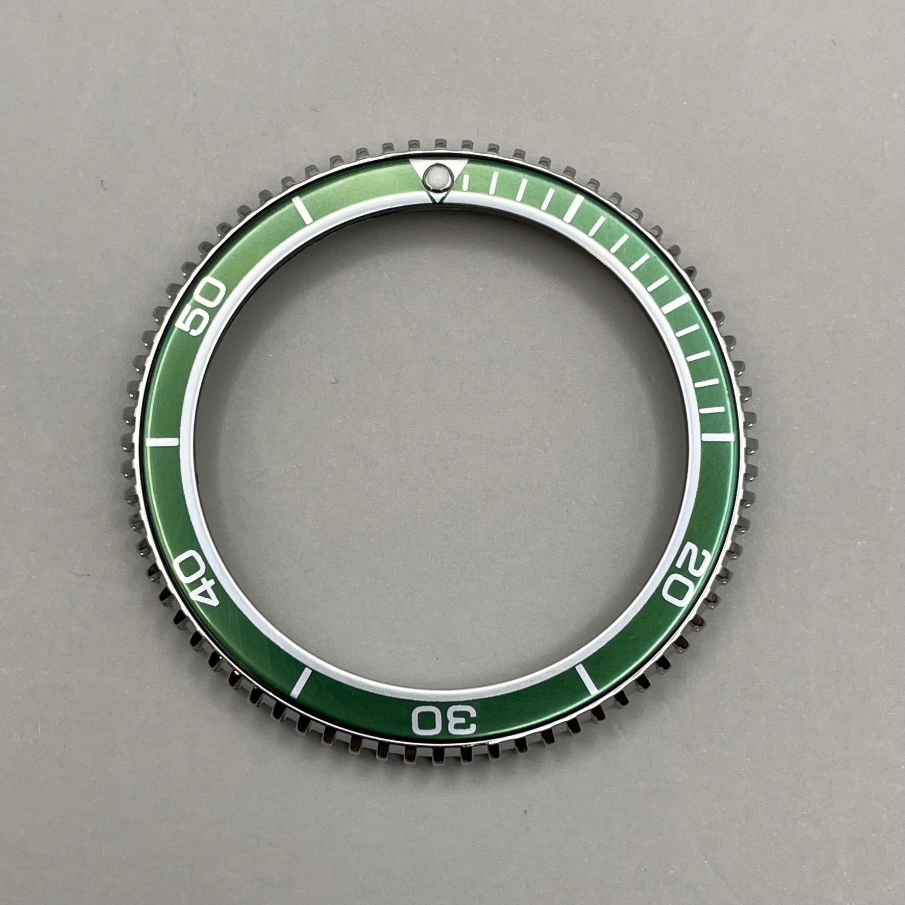 SKX007 SRPD Flat Aluminum Bezel Insert Green Ocean Secondhand Mods